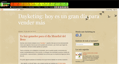 Desktop Screenshot of dayketing.boosterblog.es