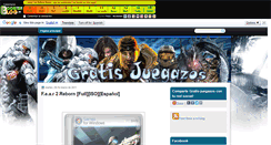 Desktop Screenshot of gratis-juegazos.boosterblog.es