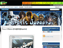 Tablet Screenshot of gratis-juegazos.boosterblog.es