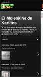 Mobile Screenshot of moleskinedeacuarelas.boosterblog.es