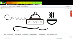 Desktop Screenshot of consaboracanela.boosterblog.es