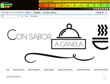 Tablet Screenshot of consaboracanela.boosterblog.es