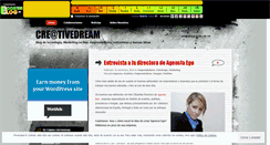 Desktop Screenshot of creativedream2010.boosterblog.es