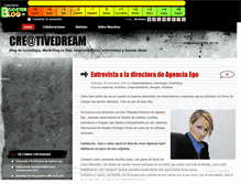 Tablet Screenshot of creativedream2010.boosterblog.es