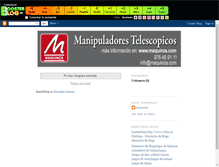 Tablet Screenshot of maquinza-elevadores.boosterblog.es