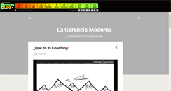 Desktop Screenshot of lagerenciamodernaenlasorg.boosterblog.es