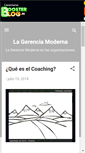 Mobile Screenshot of lagerenciamodernaenlasorg.boosterblog.es