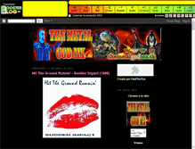 Tablet Screenshot of metal-god.boosterblog.es