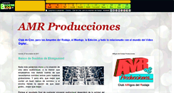 Desktop Screenshot of amrproducciones.boosterblog.es