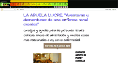 Desktop Screenshot of laabuelalucre.boosterblog.es