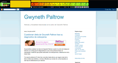 Desktop Screenshot of gwyneth-paltrow.boosterblog.es