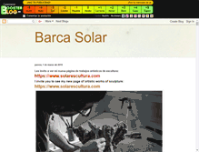 Tablet Screenshot of barcasolar.boosterblog.es