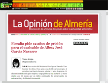 Tablet Screenshot of laopiniondealmeria.boosterblog.es