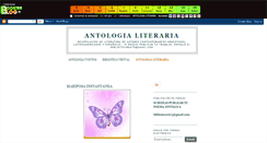 Desktop Screenshot of antologia-literaria.boosterblog.es