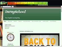 Tablet Screenshot of darayschool.boosterblog.es