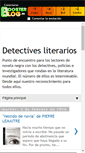 Mobile Screenshot of detectivesliterarios.boosterblog.es