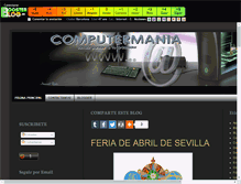 Tablet Screenshot of computermania.boosterblog.es