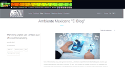 Desktop Screenshot of ambientemexicano.boosterblog.es