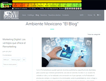 Tablet Screenshot of ambientemexicano.boosterblog.es