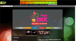 Desktop Screenshot of happyboxperu.boosterblog.es