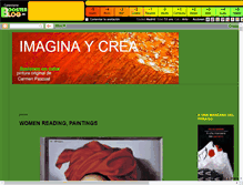 Tablet Screenshot of imaginaycrea.boosterblog.es