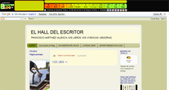 Desktop Screenshot of elhalldelescritor.boosterblog.es