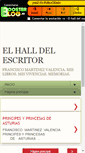 Mobile Screenshot of elhalldelescritor.boosterblog.es