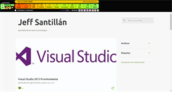 Desktop Screenshot of jeff-santillan.boosterblog.es