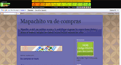Desktop Screenshot of mapachitocompras.boosterblog.es