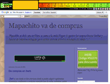 Tablet Screenshot of mapachitocompras.boosterblog.es