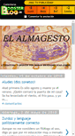 Mobile Screenshot of elalmagesto.boosterblog.es