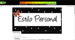 Desktop Screenshot of estilopersonal.boosterblog.es