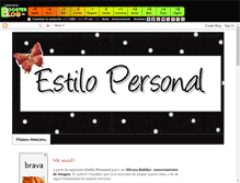 Tablet Screenshot of estilopersonal.boosterblog.es
