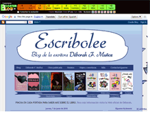 Tablet Screenshot of escribolee.boosterblog.es