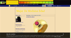 Desktop Screenshot of mujerdemedianaedad.boosterblog.es