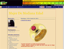 Tablet Screenshot of mujerdemedianaedad.boosterblog.es