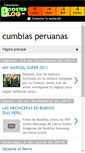 Mobile Screenshot of cumbiaperuana2009.boosterblog.es