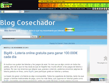 Tablet Screenshot of miblogcosechador.boosterblog.es