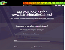 Tablet Screenshot of barcelonafiestas.boosterblog.es