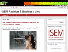 Tablet Screenshot of isemfashionblog.boosterblog.es
