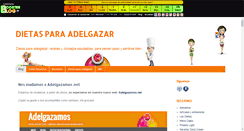 Desktop Screenshot of dietas.boosterblog.es