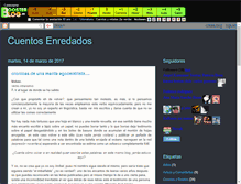 Tablet Screenshot of cuentero.boosterblog.es