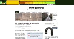 Desktop Screenshot of anibalgoicochea.boosterblog.es