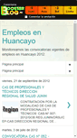 Mobile Screenshot of empleosenhuancayo.boosterblog.es