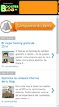 Mobile Screenshot of campamentoweb.boosterblog.es