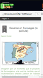 Mobile Screenshot of culturadevida.boosterblog.es
