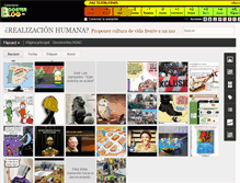 Tablet Screenshot of culturadevida.boosterblog.es